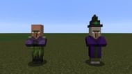 Village and Witch (Image via Minecraft)